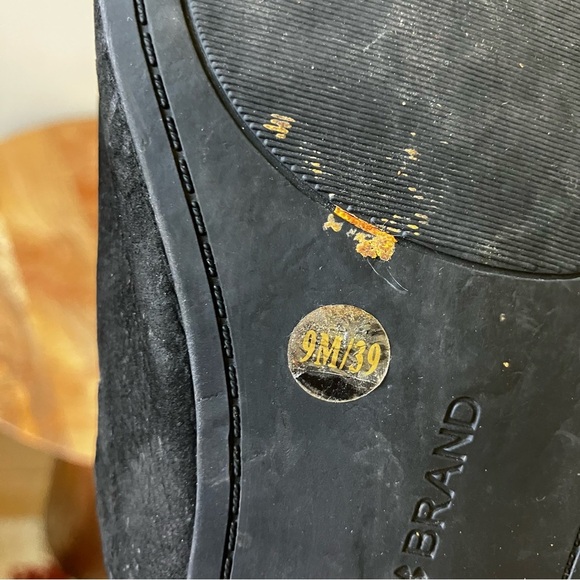 Lucky Brand | Florent Suede Leather Minimalist Mule Flat - Picture 7 of 8